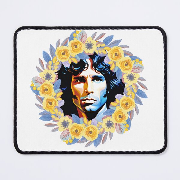 Item preview, Jim Morrison Colorful Floral Art | TheAmericanPoet designed and sold by TheAmericanPoet.