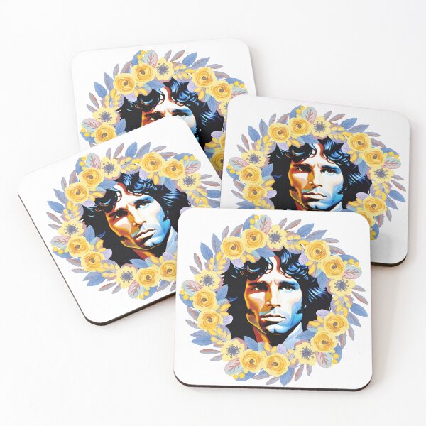 Item preview, Jim Morrison Colorful Floral Art | TheAmericanPoet designed and sold by TheAmericanPoet.