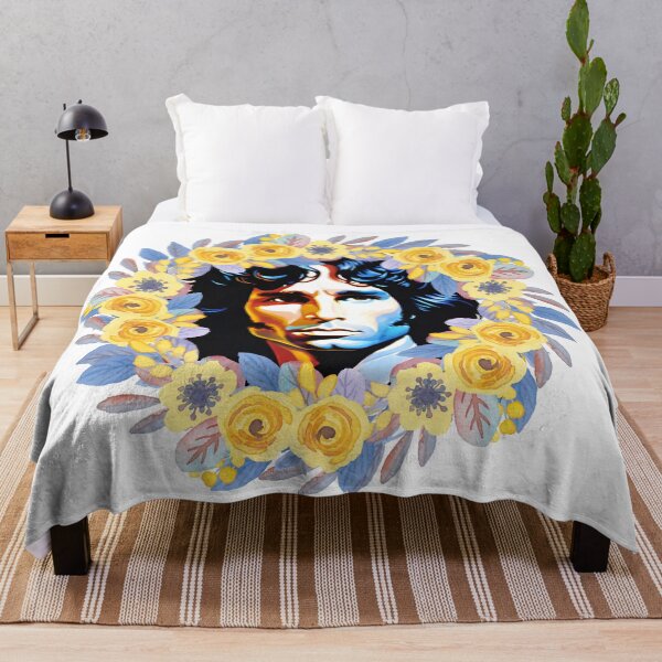 Artikelvorschau, Jim Morrison Farbenfrohe Blumenkunst | TheAmericanPoet entworfen und verkauft von TheAmericanPoet.