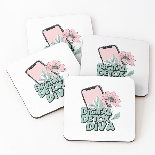 Item preview, Digital Detox Diva: Tech Blooms designed and sold by zoughlal.