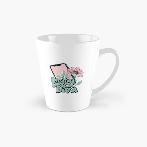 Item preview, Digital Detox Diva: Tech Blooms designed and sold by zoughlal.