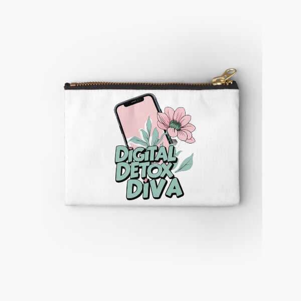 Item preview, Digital Detox Diva: Tech Blooms designed and sold by zoughlal.