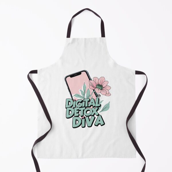Item preview, Digital Detox Diva: Tech Blooms designed and sold by zoughlal.
