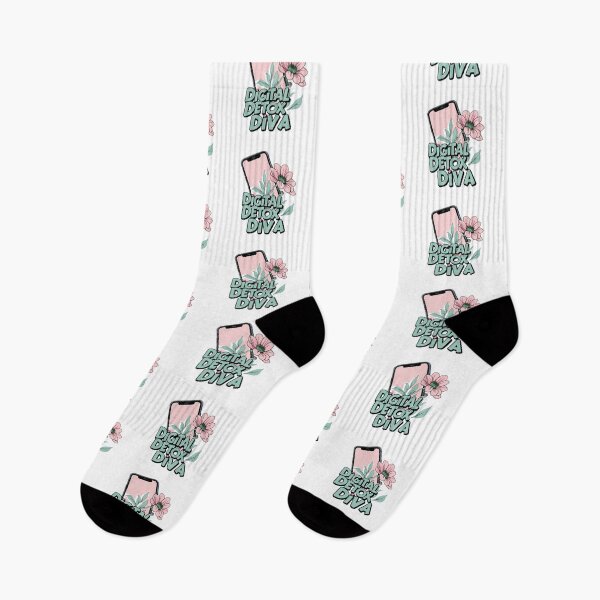 Item preview, Digital Detox Diva: Tech Blooms designed and sold by zoughlal.