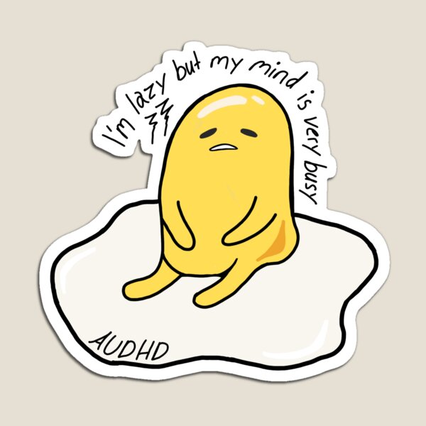Item preview, Gudetama AUDHD designed and sold by MasKarTronik.