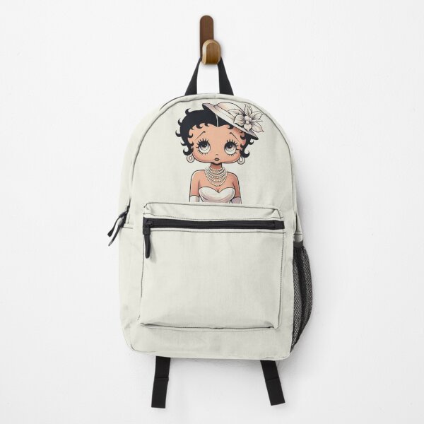 Item preview, Classic Elegance: Betty Boop in White and Pearls (Warm) designed and sold by LyssasMindArt.