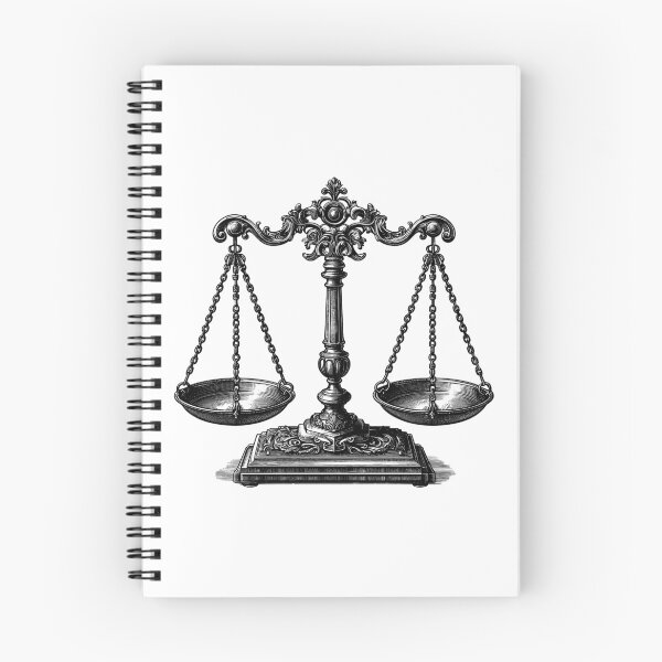 Item preview, Equitable Symbol Dark Scales of Justice as a Emblem of Fairness designed and sold by NTGUILTY.