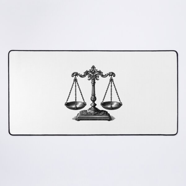 Item preview, Equitable Symbol Dark Scales of Justice as a Emblem of Fairness designed and sold by NTGUILTY.