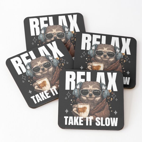 Item preview, Relax, take it slow-saying shirt-sloth shirt T-shirt designed and sold by SofiesDesign.
