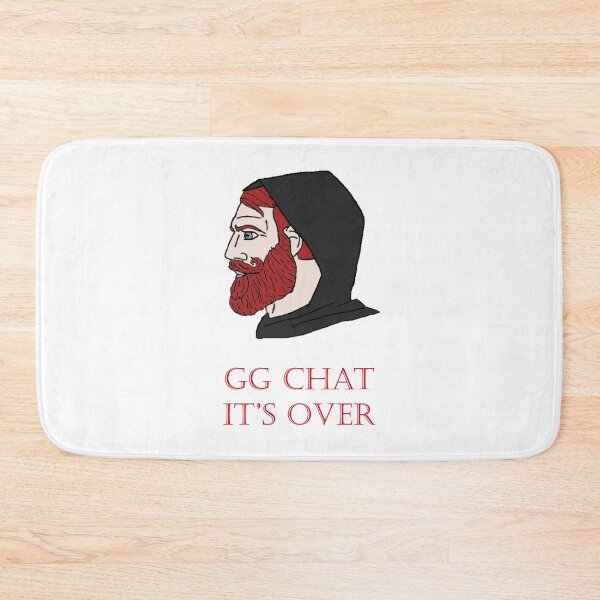 Item preview, GG Chat It's Over Meme designed and sold by annattodesign.