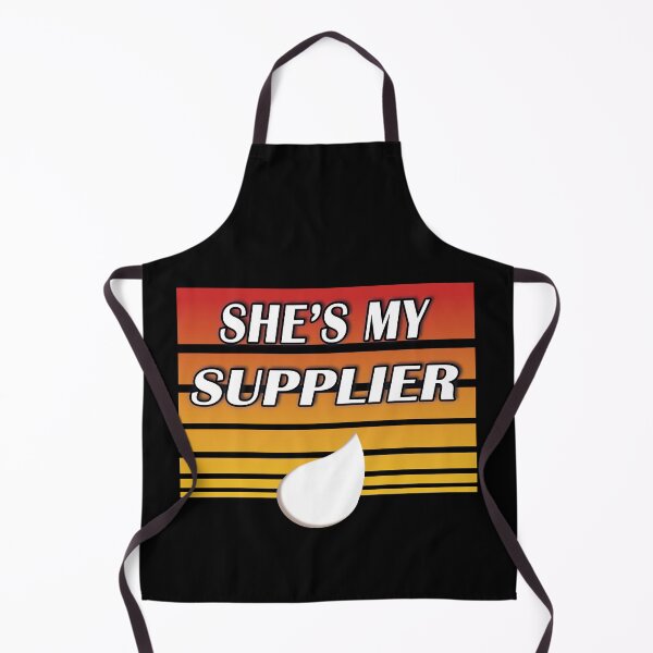 Item preview, She's my supplier (orange) designed and sold by WordyDreams.