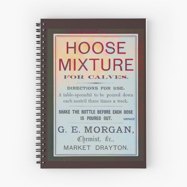Item preview, Hoose Mixture for Calves, Vintage Poster with Rustic Charm - dePace' designed and sold by mrpropcake.