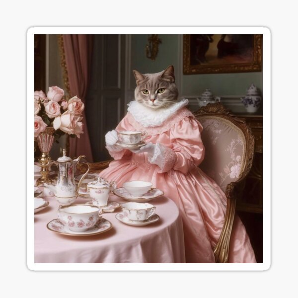 Item preview, Elegant Victorian Cat designed and sold by Georgi1111.
