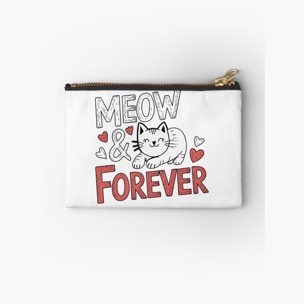 Item preview, Meow & Forever - Cute Cat Lover T-Shirt designed and sold by ju-jugno.