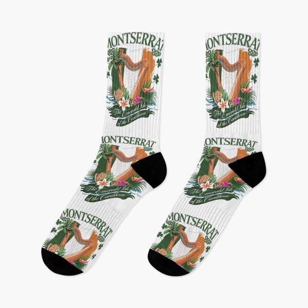 Item preview, MONTSERRAT - The Emerald Isle of the Caribbean Irish designed and sold by CELTIC-DESIGNS.