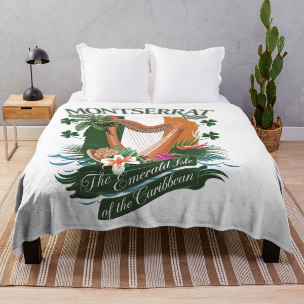 Item preview, MONTSERRAT - The Emerald Isle of the Caribbean Irish designed and sold by CELTIC-DESIGNS.