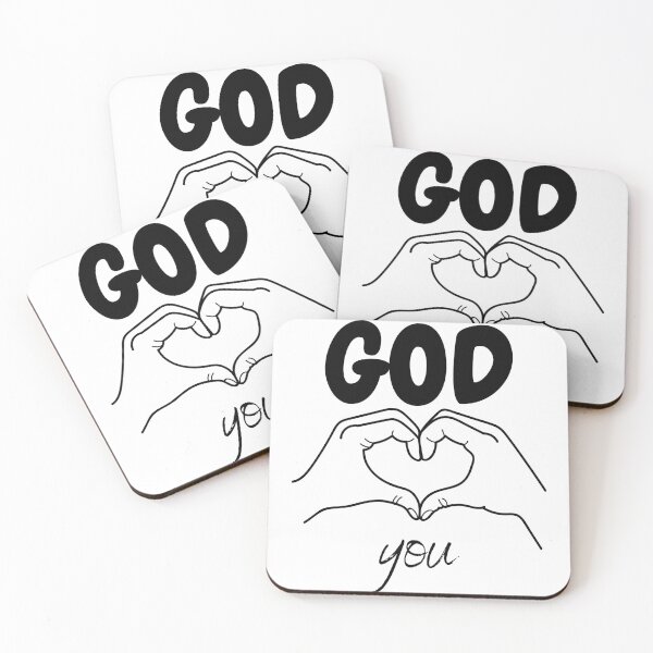 Item preview, God loves you designed and sold by SacredSoulCraft.