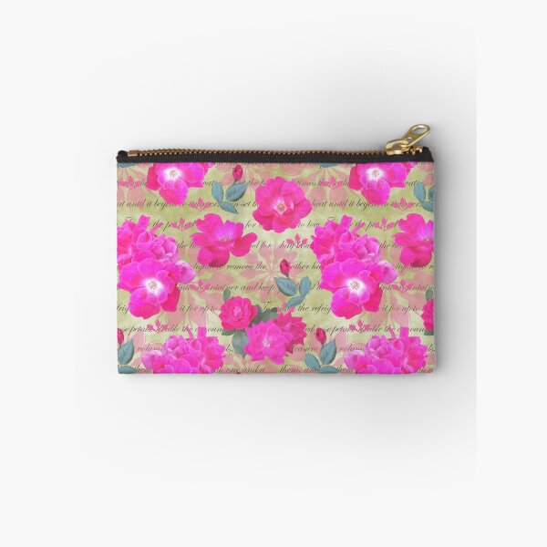 Item preview, Rose Water Recipe Pink Roses on Green c8c790 designed and sold by Art in My Loft.