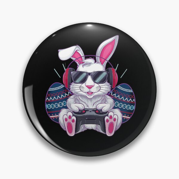 Artikelvorschau, Gaming Bunny - Cooler Oster Gamer - Kopfhörer und Controller entworfen und verkauft von love3617.