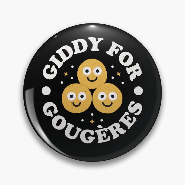 Item preview, Giddy For Gougères - French Cheese Pastry Gougère designed and sold by TomThornton.