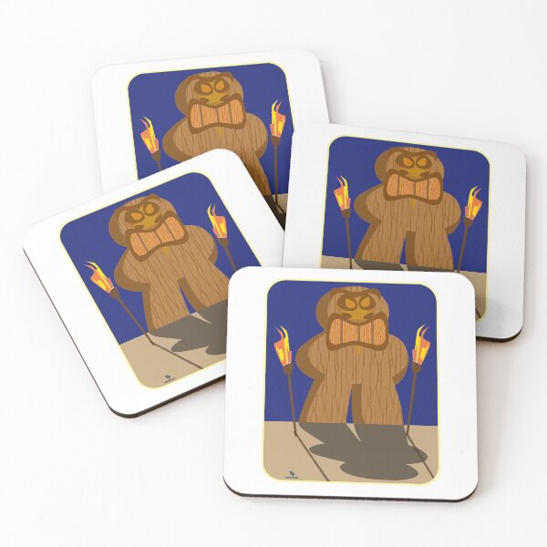 Item preview, Giant Tiki Game Piece Cartoon Art designed and sold by mytshirtfort.