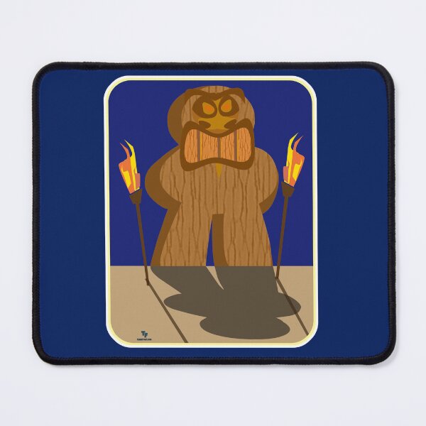 Item preview, Giant Tiki Game Piece Cartoon Art designed and sold by mytshirtfort.