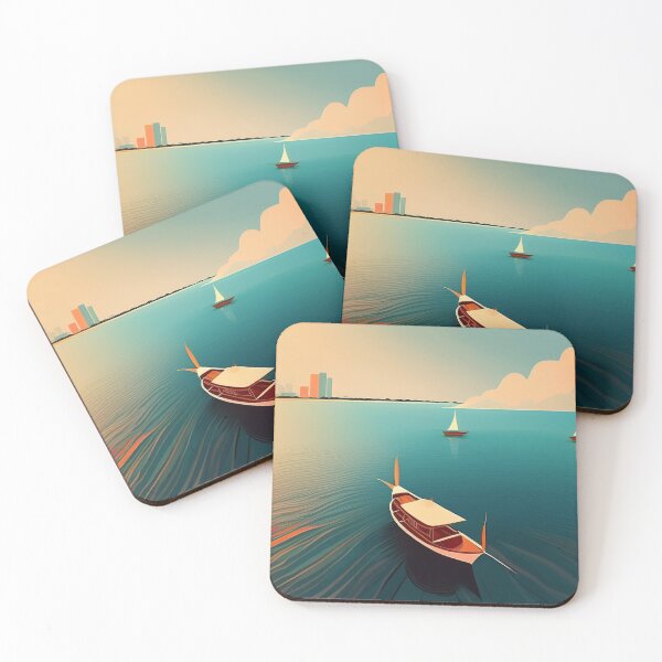 Item preview, Tranquil coastal view designed and sold by boogeyman.