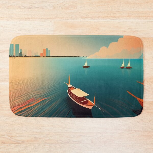 Item preview, Tranquil coastal view designed and sold by boogeyman.
