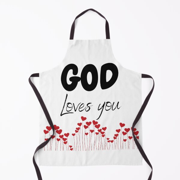 Item preview, God loves you designed and sold by SacredSoulCraft.