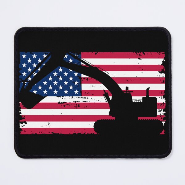 Item preview, Excavator League American Flag Edition designed and sold by muskitt.
