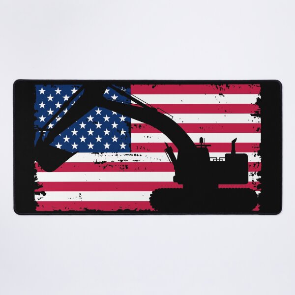 Item preview, Excavator League American Flag Edition designed and sold by muskitt.