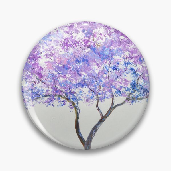 Item preview, Jacaranda Tree in blossom designed and sold by MatsonArtDesign.