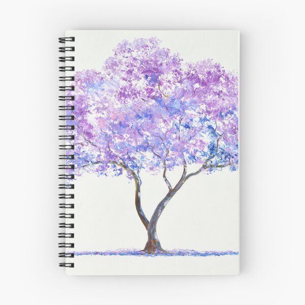 Item preview, Jacaranda Tree in blossom designed and sold by MatsonArtDesign.