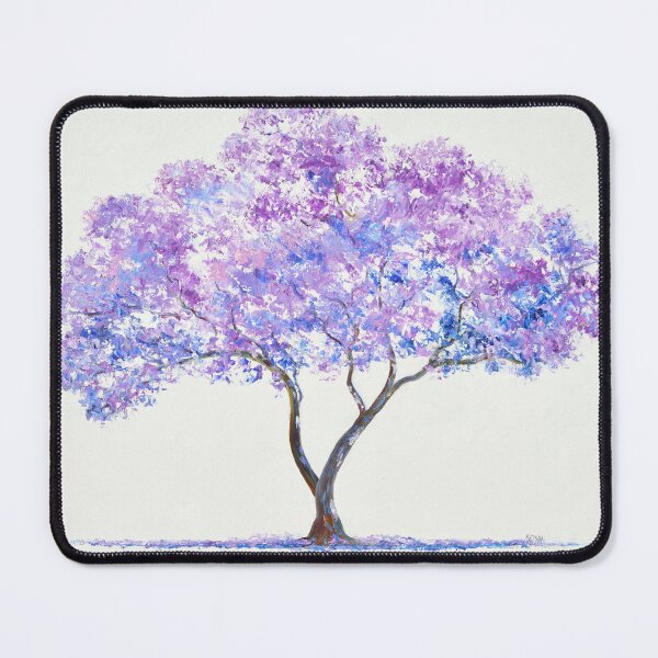Item preview, Jacaranda Tree in blossom designed and sold by MatsonArtDesign.
