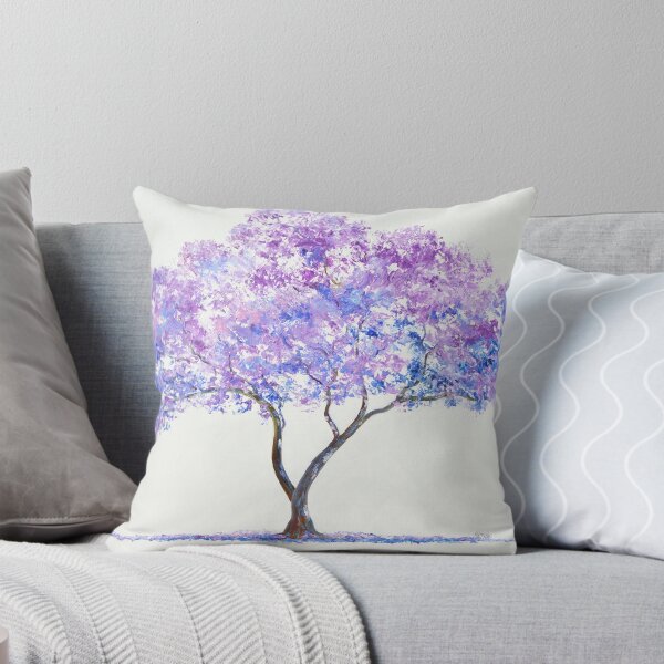 Item preview, Jacaranda Tree in blossom designed and sold by MatsonArtDesign.