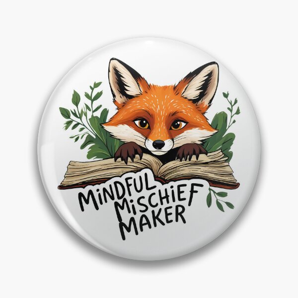Item preview, Fox & Folio: Mindful Mischief Maker designed and sold by zoughlal.