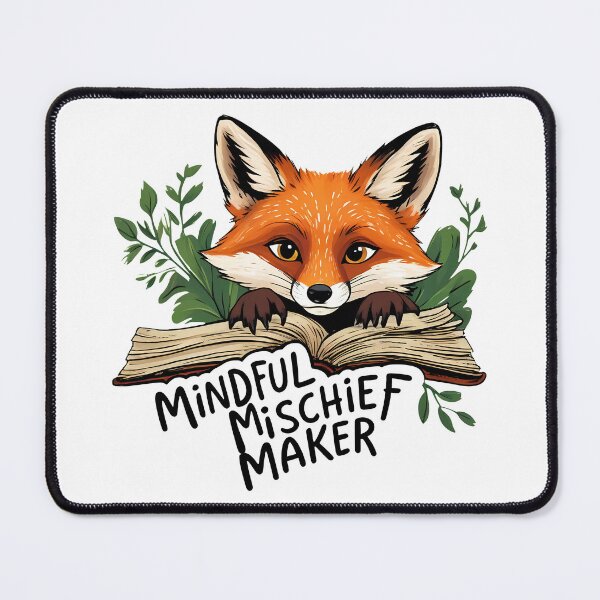 Item preview, Fox & Folio: Mindful Mischief Maker designed and sold by zoughlal.