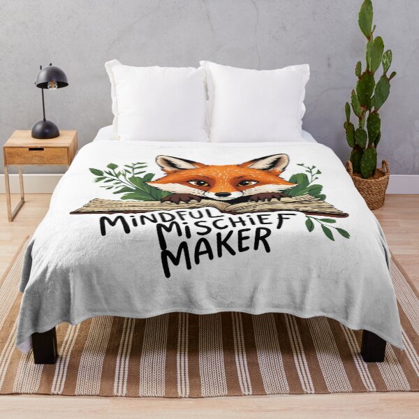Item preview, Fox & Folio: Mindful Mischief Maker designed and sold by zoughlal.