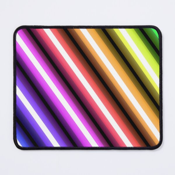 Item preview, Rainbow Neon Light Lines Pattern designed and sold by Aerospade.