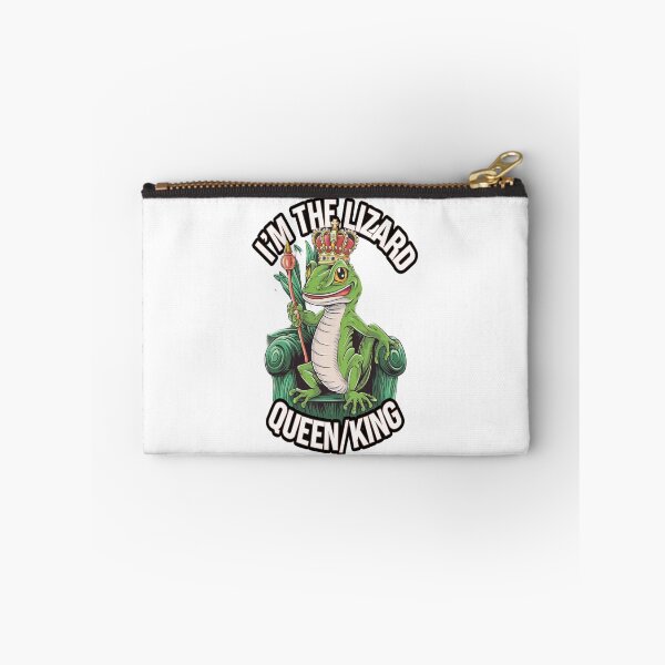 Item preview, I’m the Lizard Queen/King – Funny Reptile Lover Design designed and sold by Petpixy.