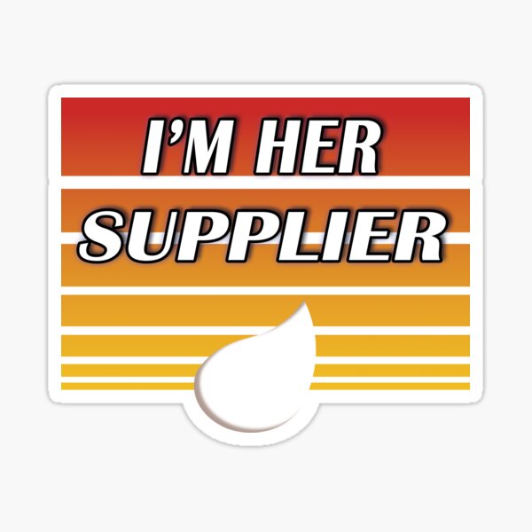 Item preview, I'm her supplier (orange) designed and sold by WordyDreams.