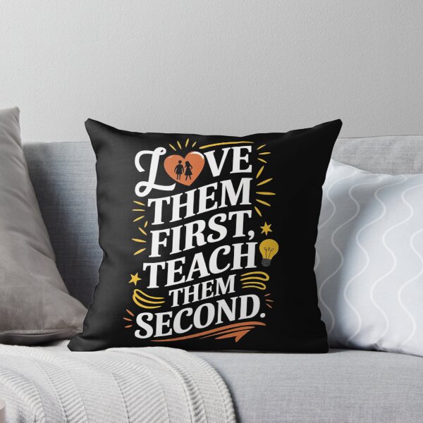 Item preview, Love Them First Teach Them Second Teacher Valentines designed and sold by Redgiant87x.