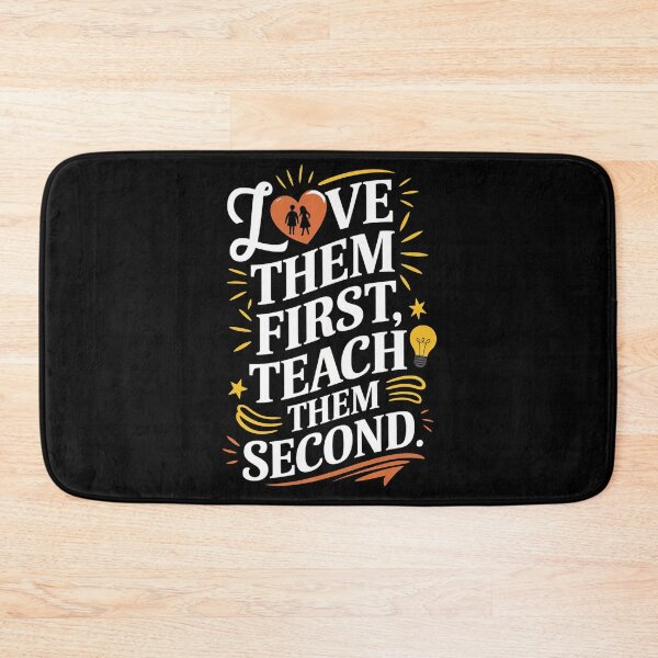 Item preview, Love Them First Teach Them Second Teacher Valentines designed and sold by Redgiant87x.