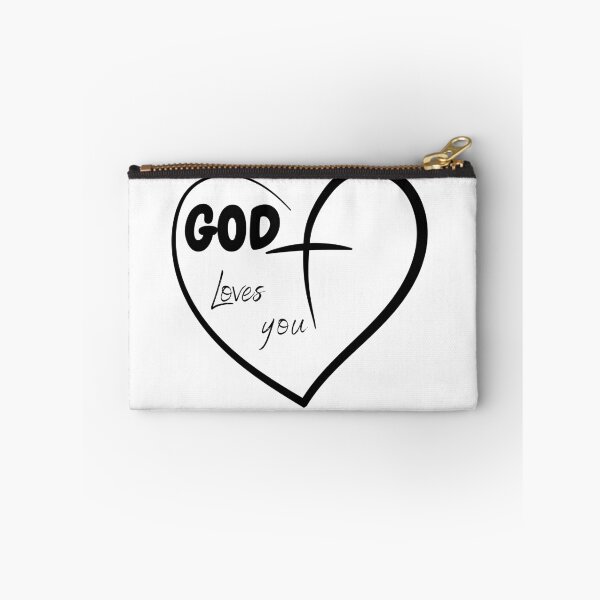 Item preview, God loves you designed and sold by SacredSoulCraft.