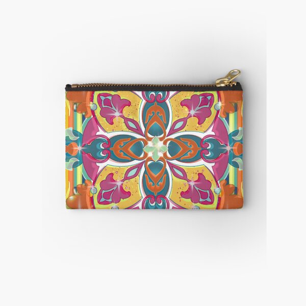 Item preview, Lucky Cross Mandala Design with Psychedelic Rainbow designed and sold by JoseYeste.