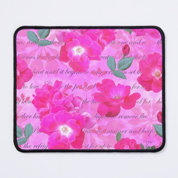 Item preview, Rose Water Recipe Pink Roses on Pink ff9aff designed and sold by Art in My Loft.