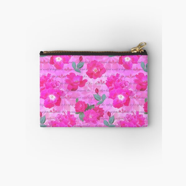 Item preview, Rose Water Recipe Pink Roses on Pink ff9aff designed and sold by Art in My Loft.