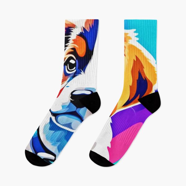 Item preview, Puppy Portrait: Colorful Pup designed and sold by Health And Fitness Posts e-Store.