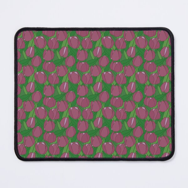 Item preview, Meadow of red tulips designed and sold by RhoQA.