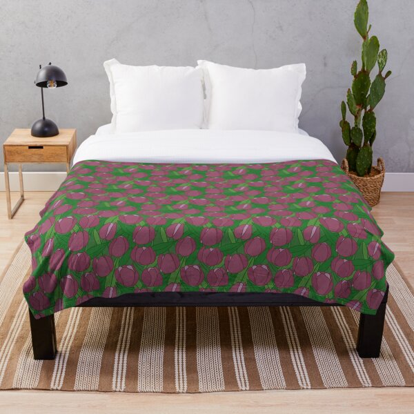 Aperçu de l'œuvre Prairie de tulipes rouges créée et vendue par RhoQA.